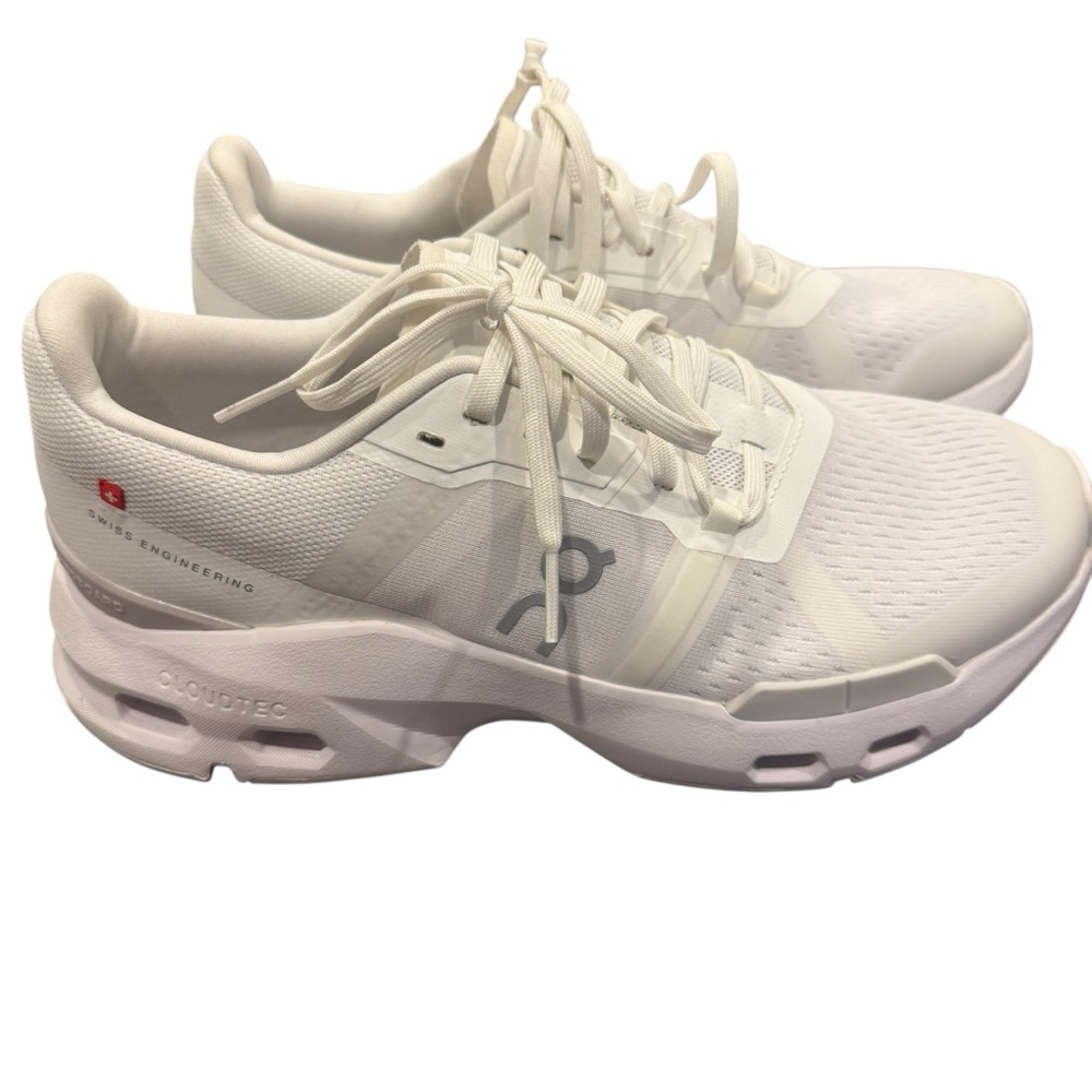 NEW On Running Women's Cloudpulse Regular Width Size: 9.5 White/Frost Sneakers - Picture 10 of 14